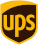 UPS Logo - ein Schutzschild mit dem Schriftzug - UPS