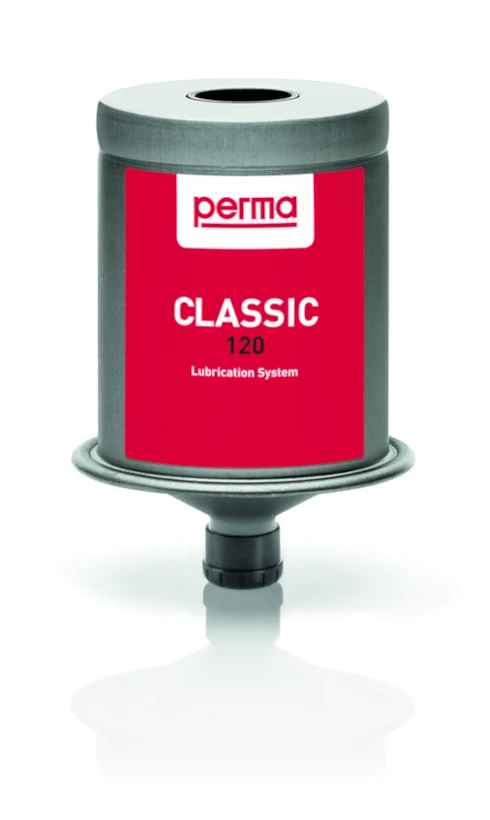 Eine perma CLASSIC Kartusche mit rotem Label